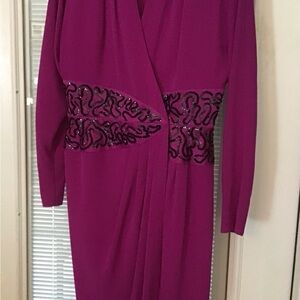Vintage Daymor  Couture Fushia Dress